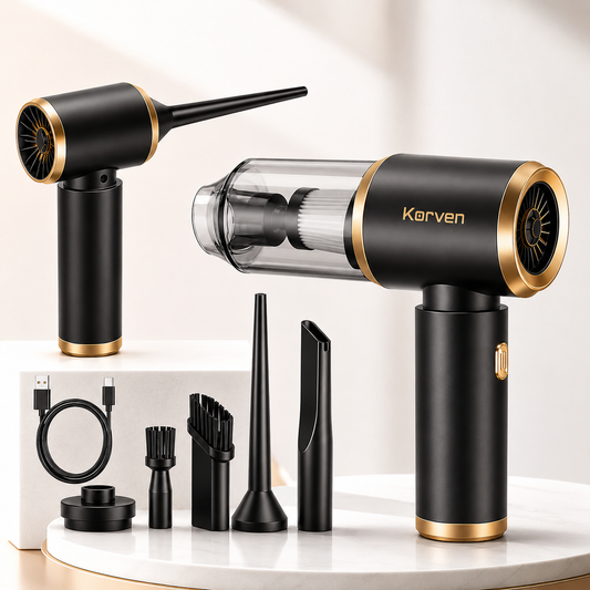 Korven® 3-in-1 Cordless Handheld Vacuum – Black Edition