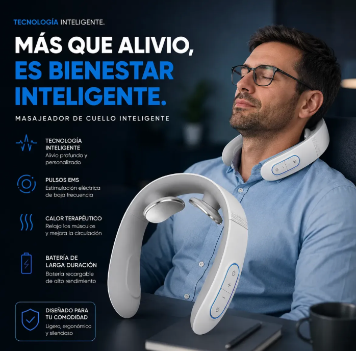 Korven™ Pro - Masaje, Pulsos Eléctricos y Calor Terapéutico
